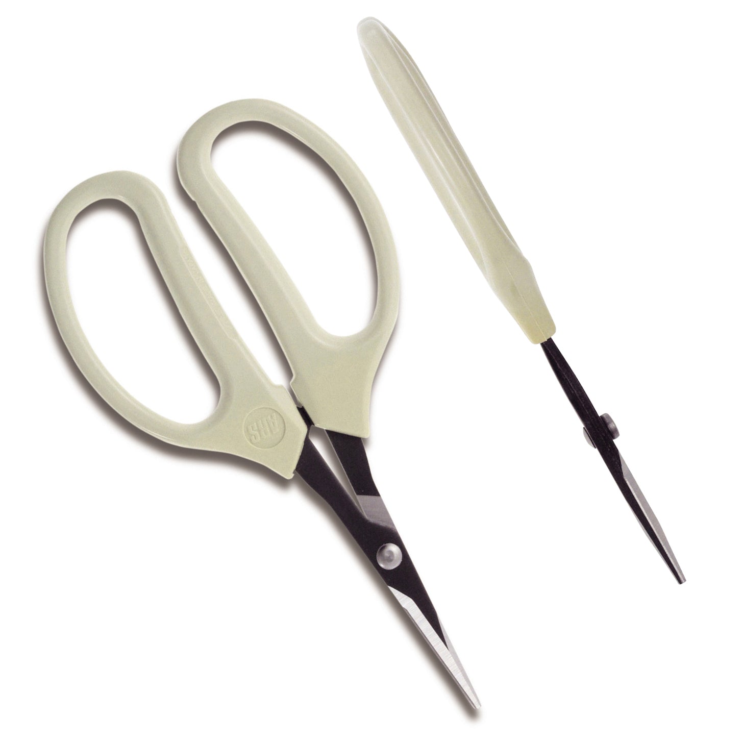 Bonsai / Cultivation Scissors, Straight Carbon — WOOD AVENUE